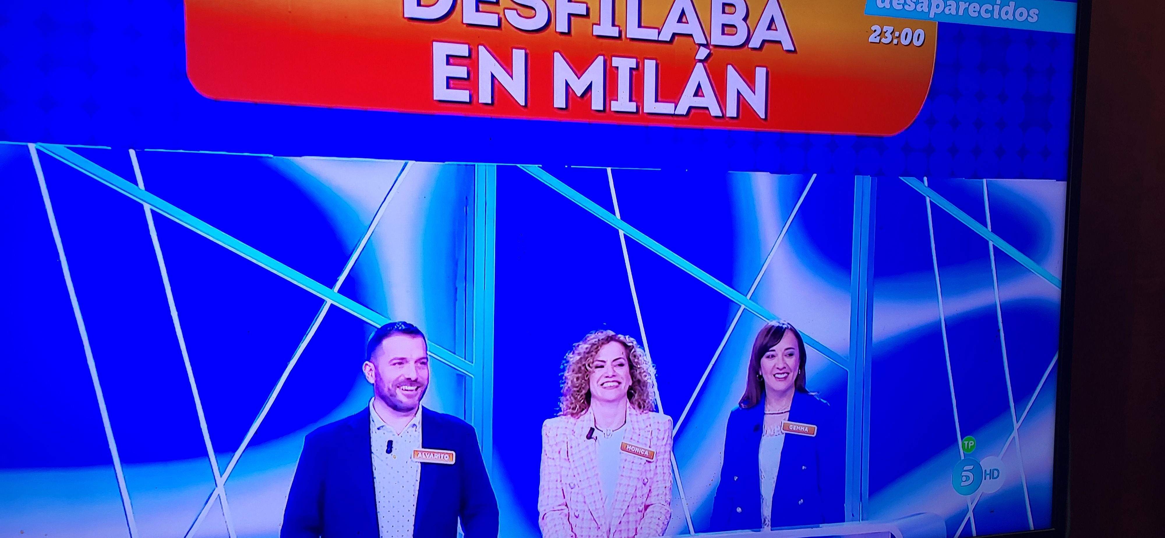 Concurso Reacciones en cadena, con Gemma, Álvaro y Mónica