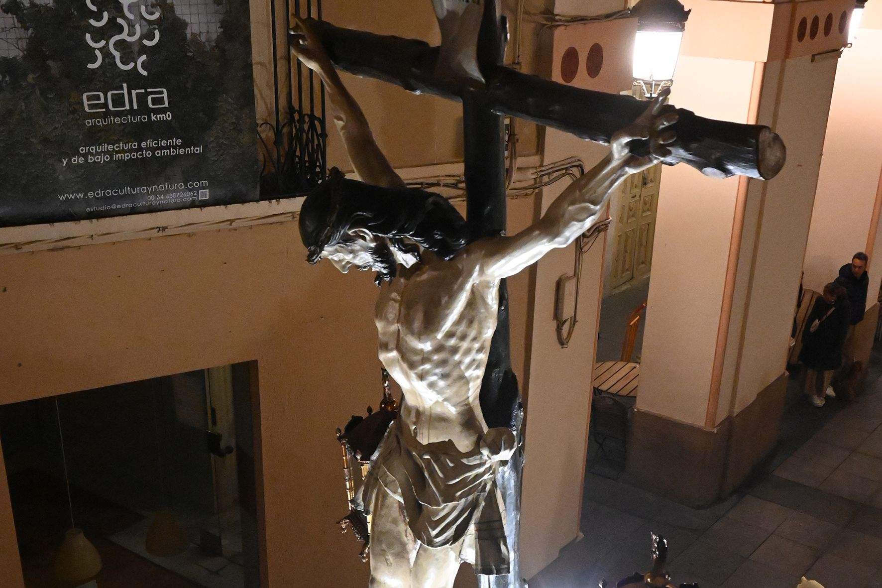 Procesión del Encuentro en Huesca. Foto Carlos Jalle