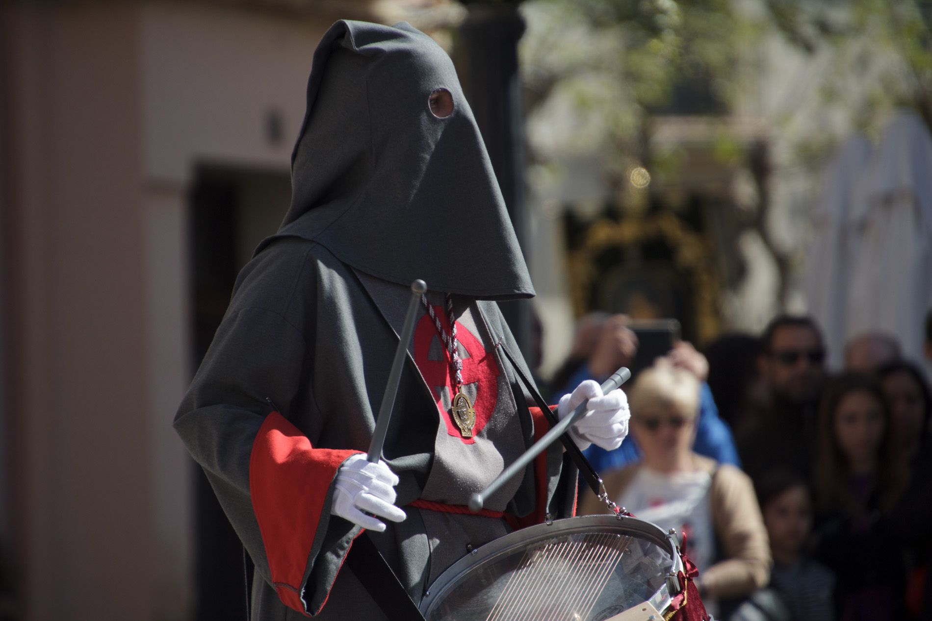 Concentración de Bandas y Tambores. Foto Amagoia La Cruz
