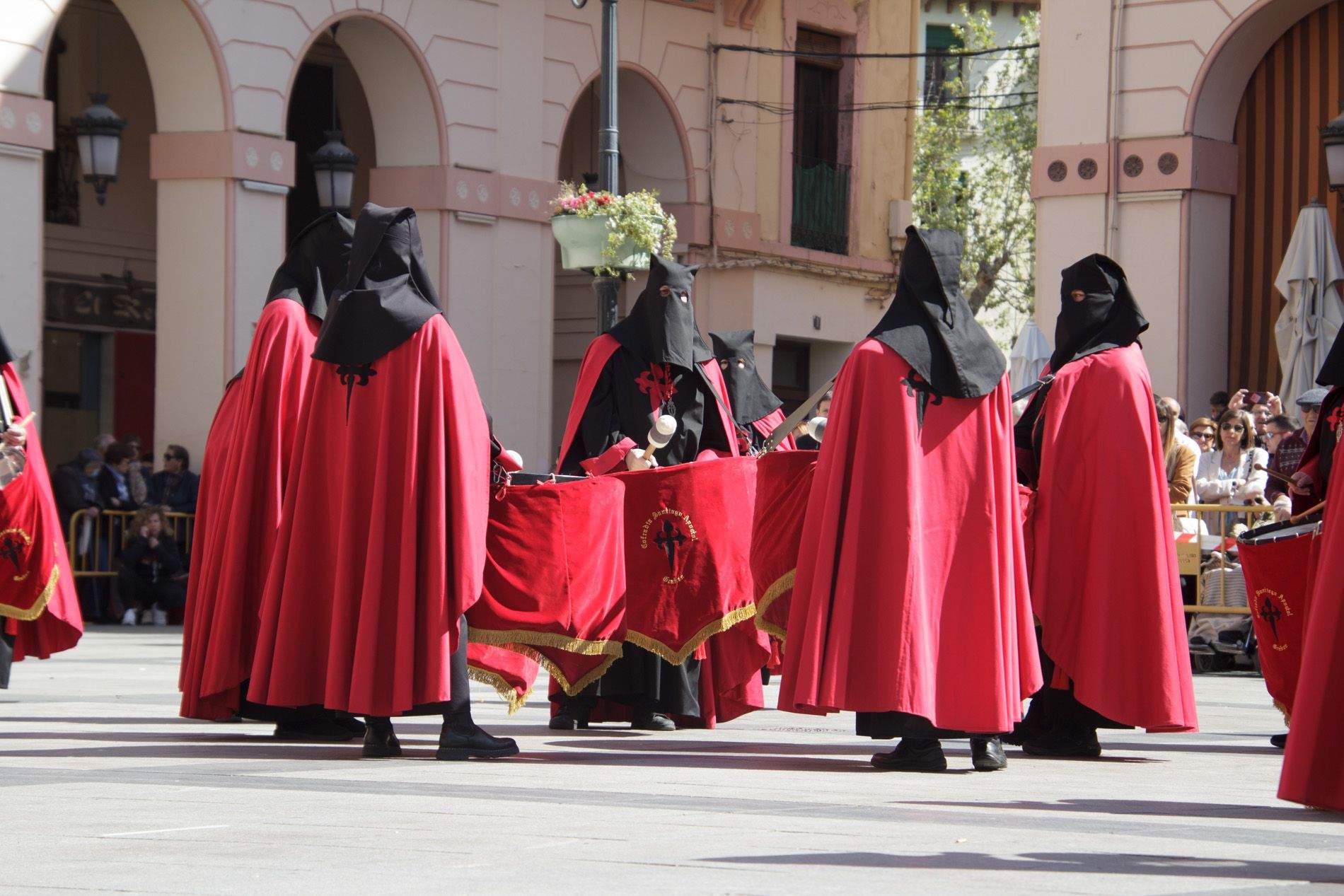 Concentración de Bandas y Tambores. Foto Amagoia La Cruz