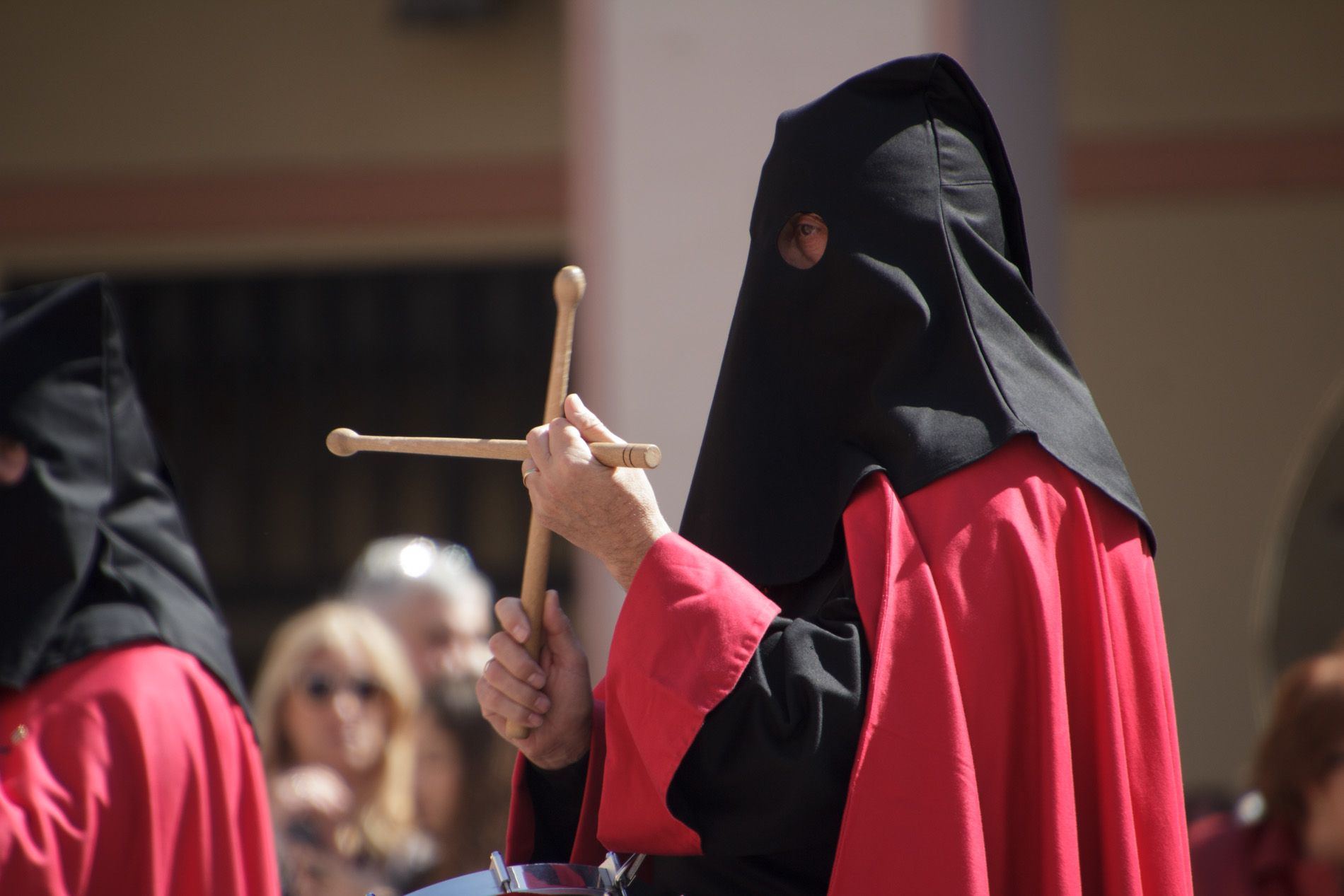 Concentración de Bandas y Tambores. Foto Amagoia La Cruz