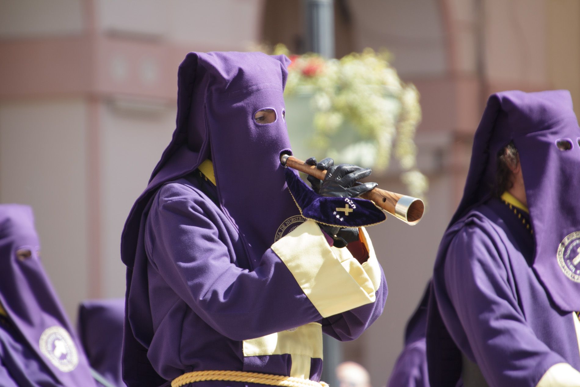 Concentración de Bandas y Tambores. Foto Amagoia La Cruz