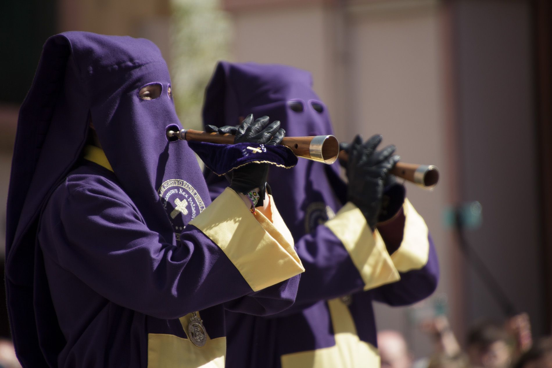 Concentración de Bandas y Tambores. Foto Amagoia La Cruz