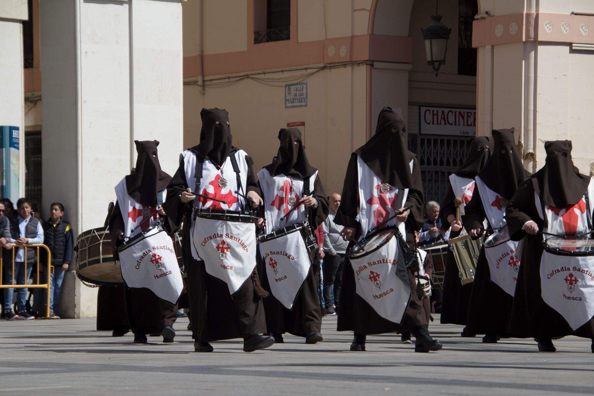 Concentración de Bandas y Tambores. Foto Amagoia La Cruz