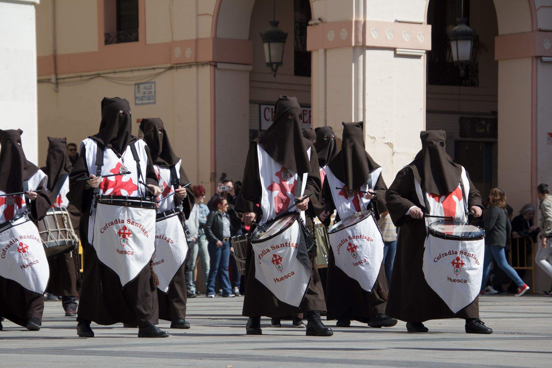 Concentración de Bandas y Tambores. Foto Amagoia La Cruz