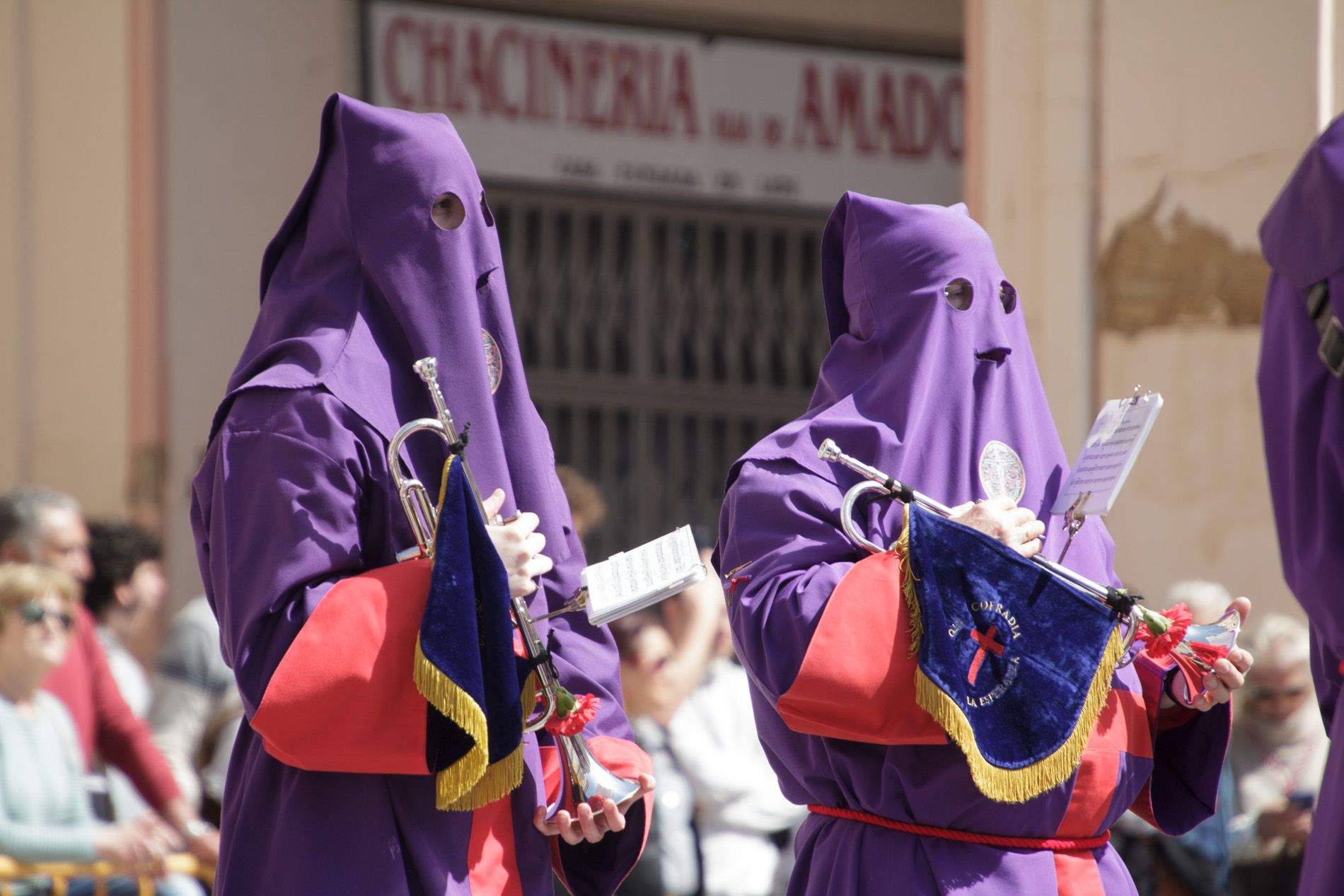Concentración de Bandas y Tambores. Foto Amagoia La Cruz
