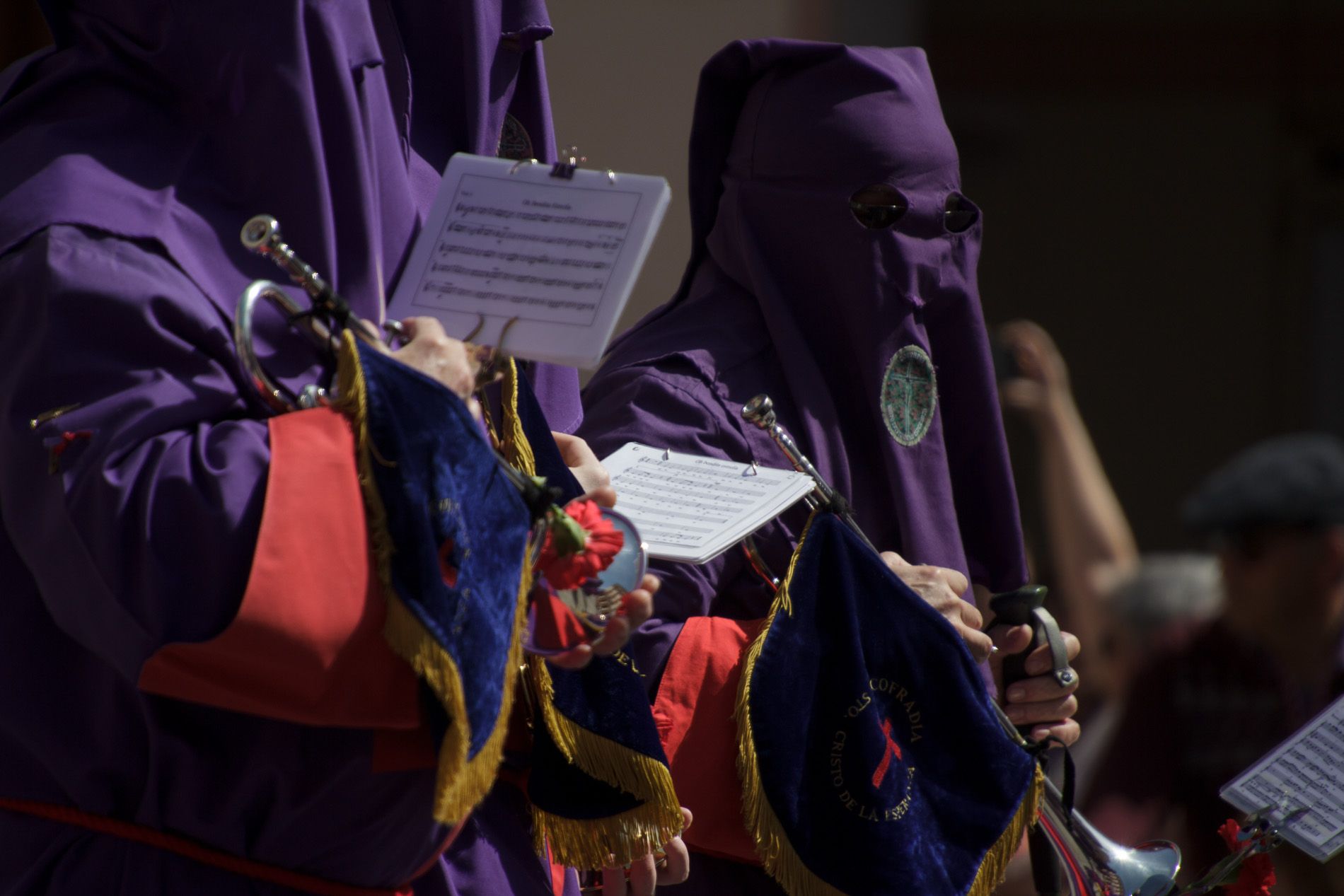 Concentración de Bandas y Tambores. Foto Amagoia La Cruz