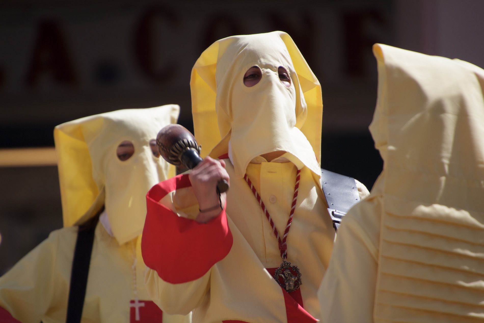 Concentración de Bandas y Tambores. Foto Amagoia La Cruz