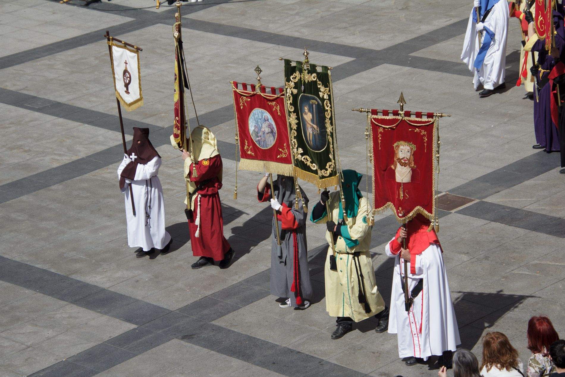 Concentración de Bandas y Tambores. Foto Amagoia La Cruz
