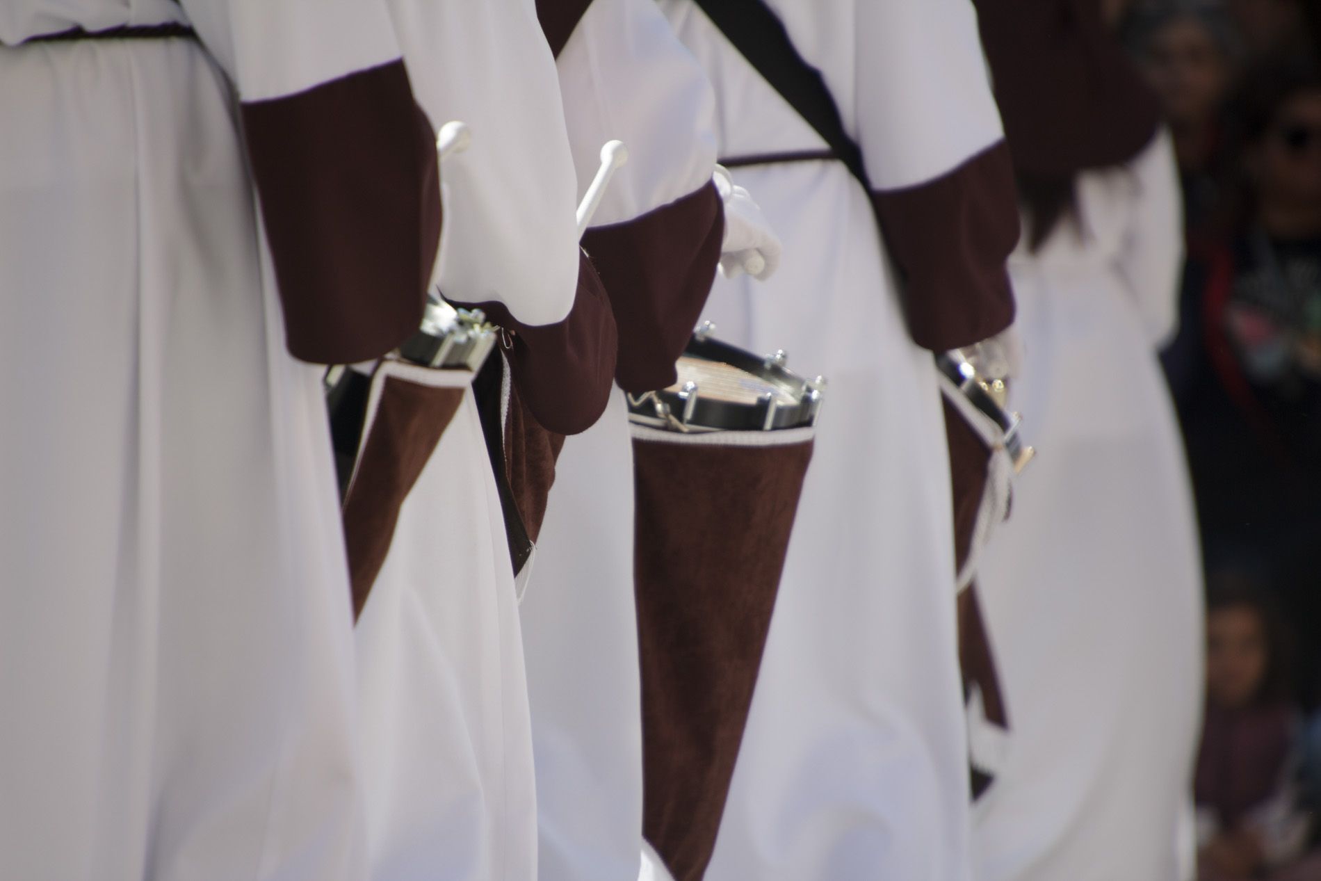 Concentración de Bandas y Tambores. Foto Amagoia La Cruz