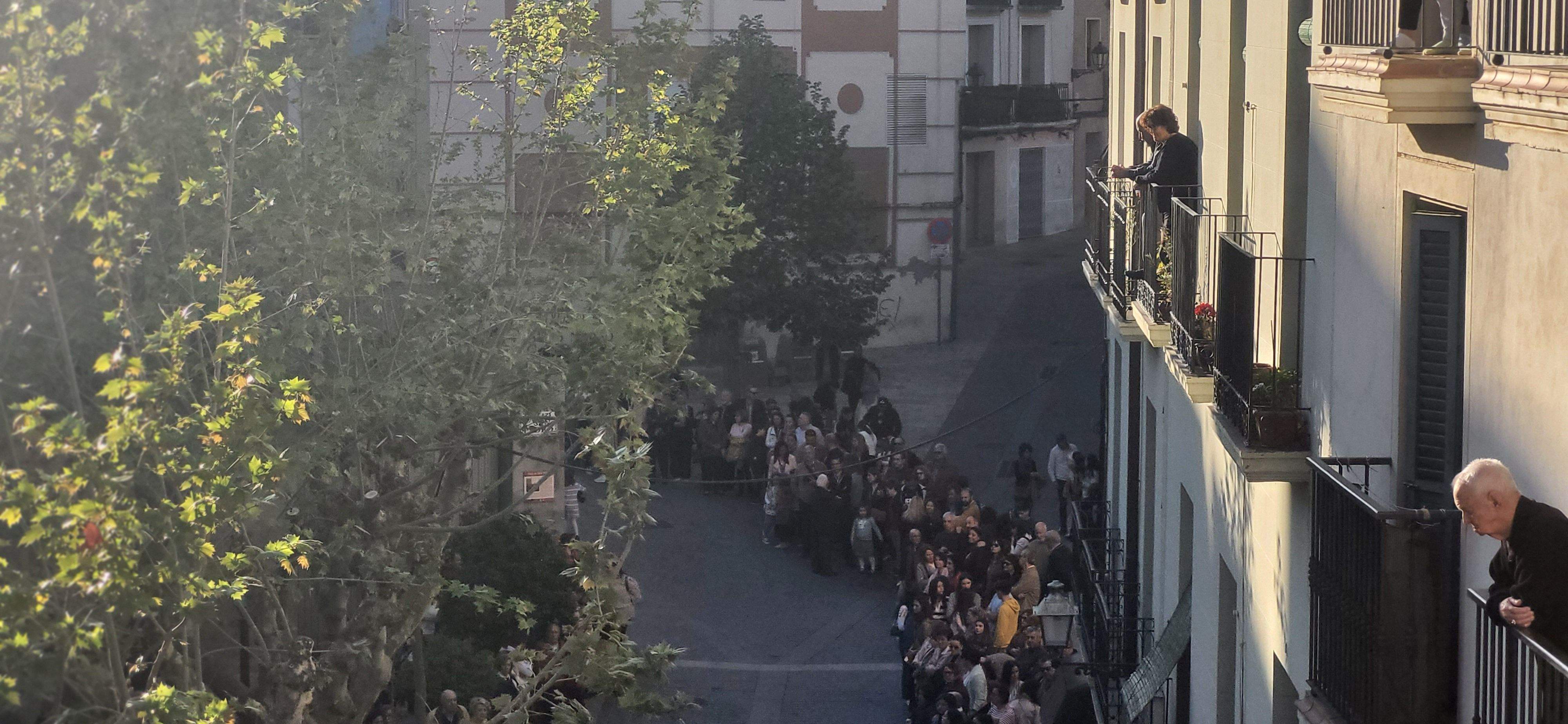 Procesión del Santo Entierro en Huesca, Viernes Santo. Foto: Myriam Martínez 