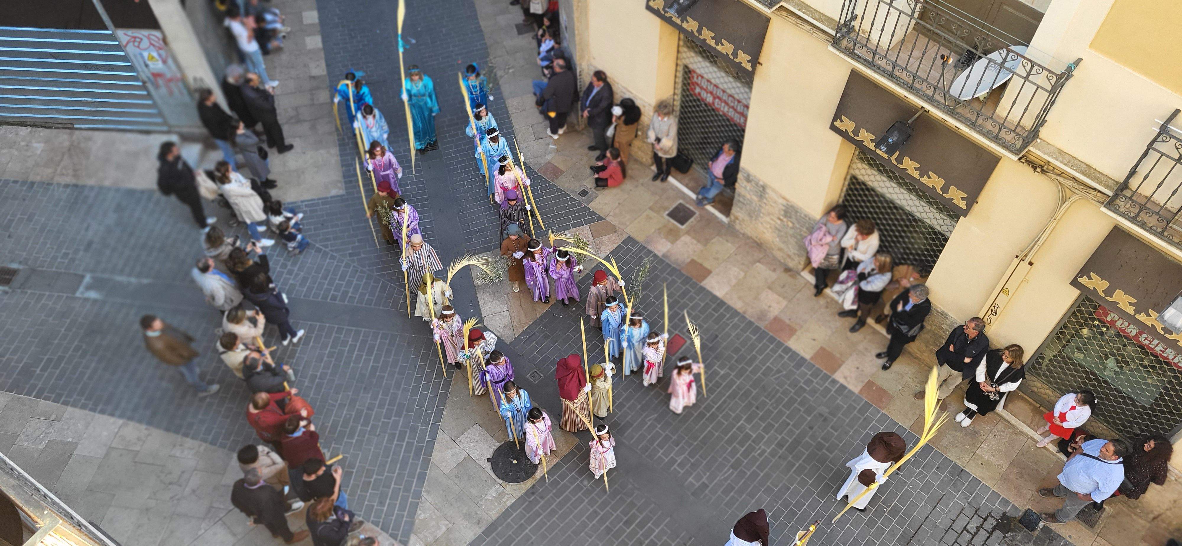 Procesión del Santo Entierro en Huesca, Viernes Santo. Foto: Myriam Martínez