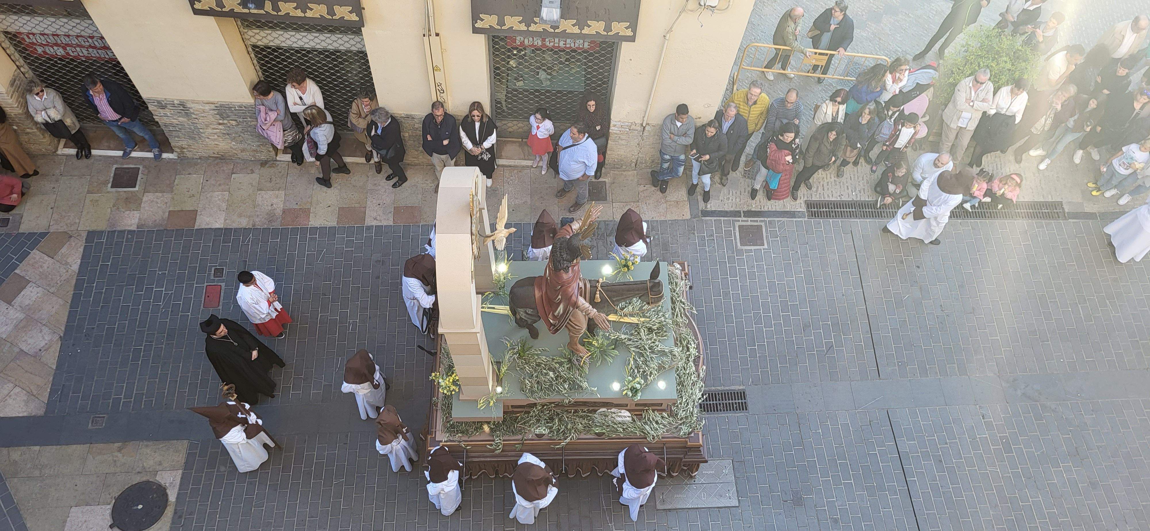 Procesión del Santo Entierro en Huesca, Viernes Santo. Foto: Myriam Martínez 