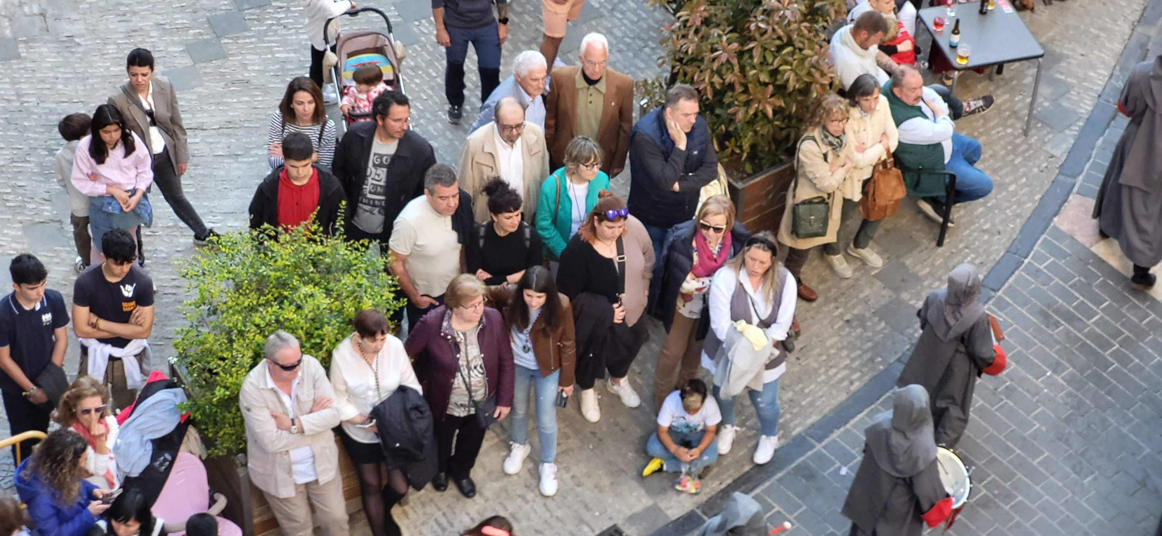 Procesión del Santo Entierro en Huesca, Viernes Santo. Foto: Myriam Martínez 