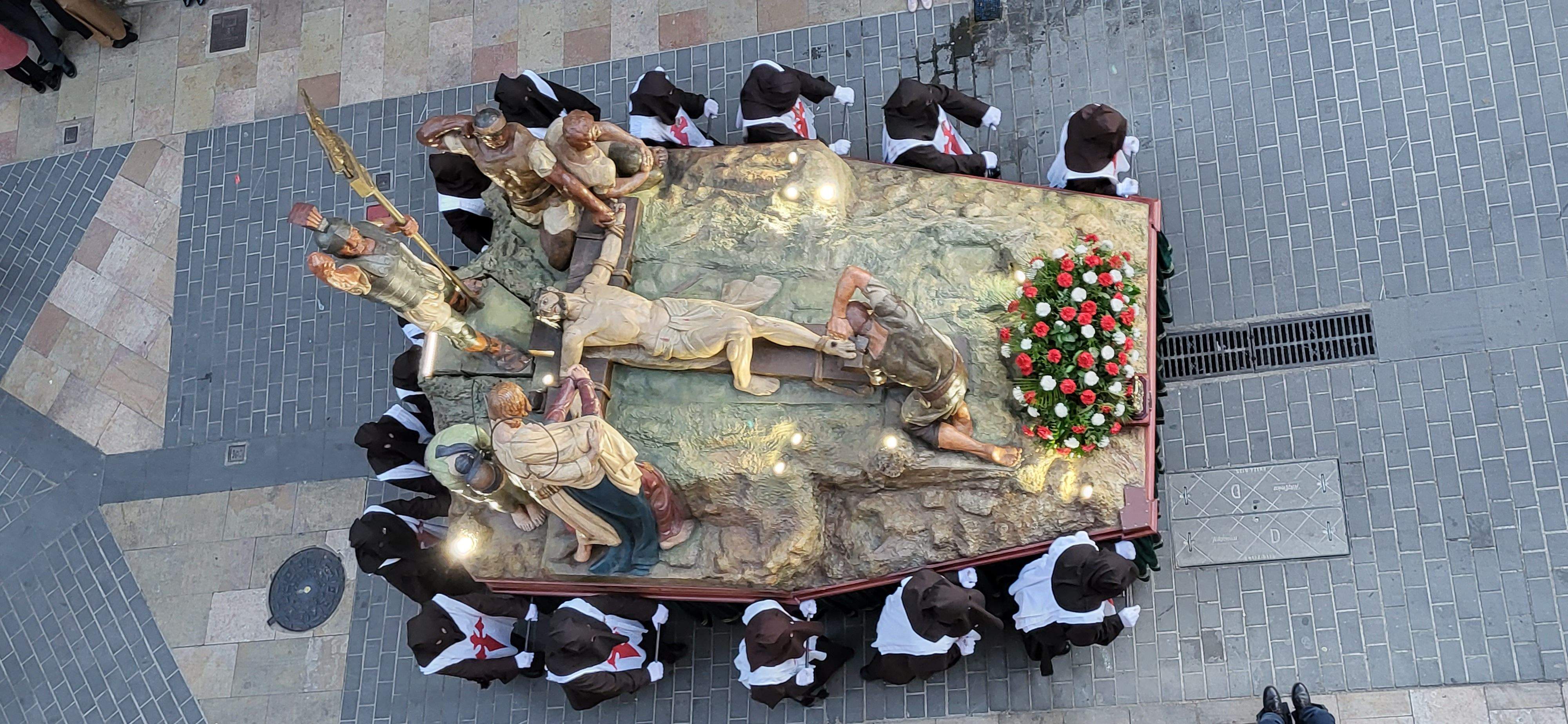 "Revistiendo la Semana Santa: telones y ornamentos de Pasión". Foto: Mercedes Manterola