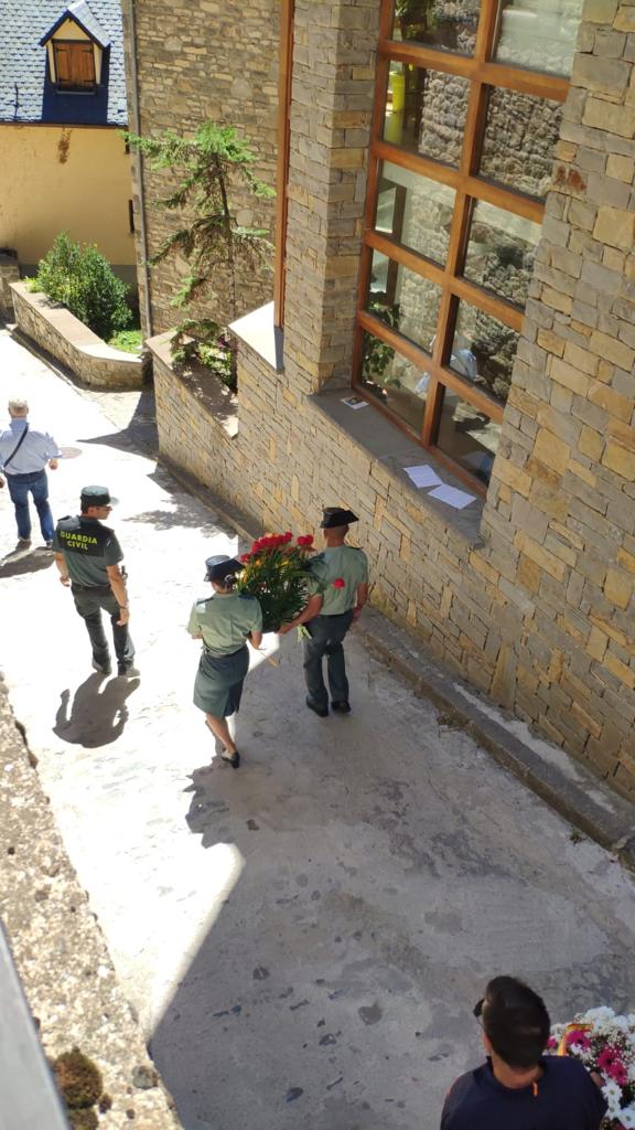 Recorrido hacia el lugar del atentado.