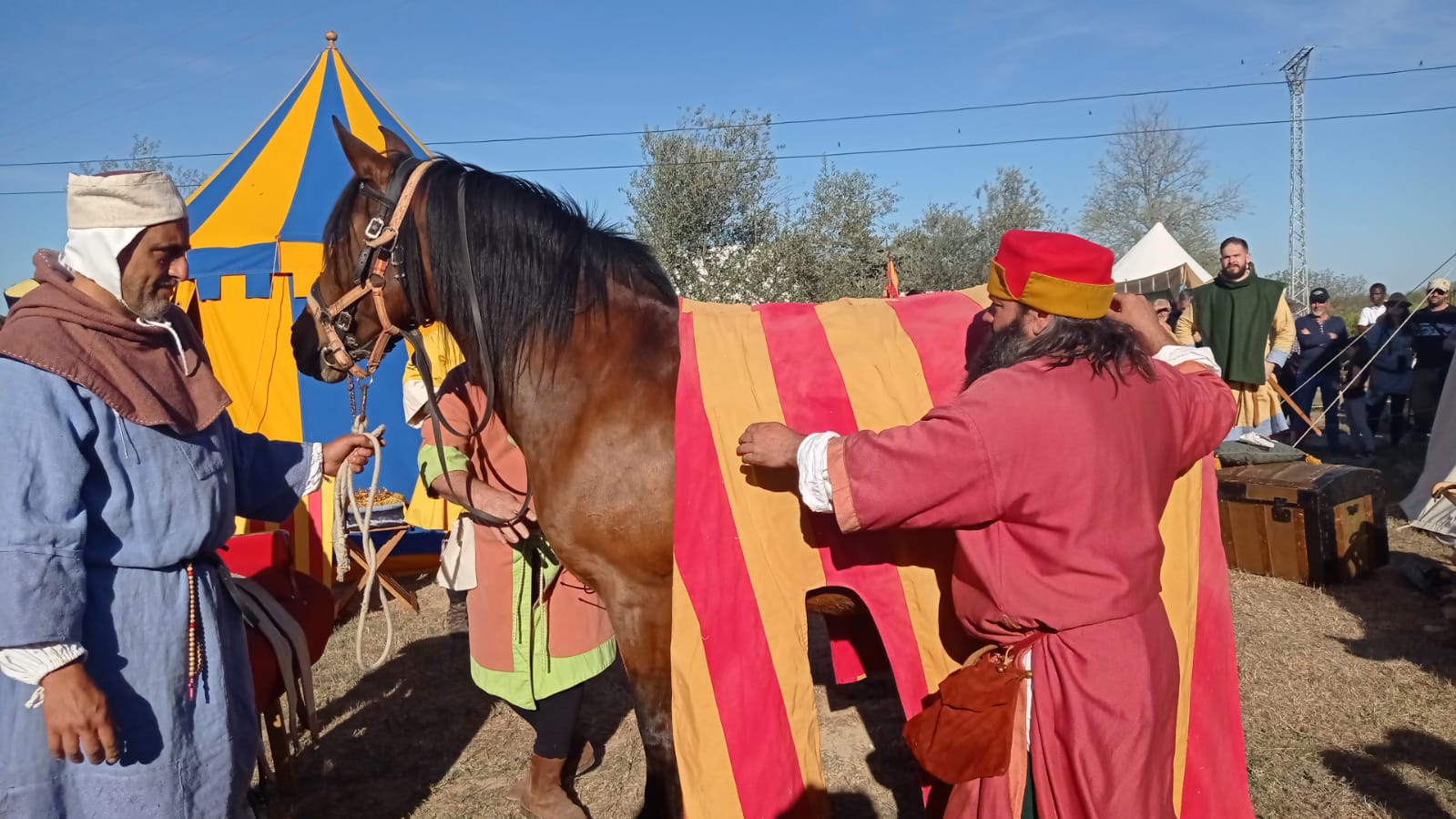Reconstrucción histórica de las exequias de Pedro II de Aragón en Sijena