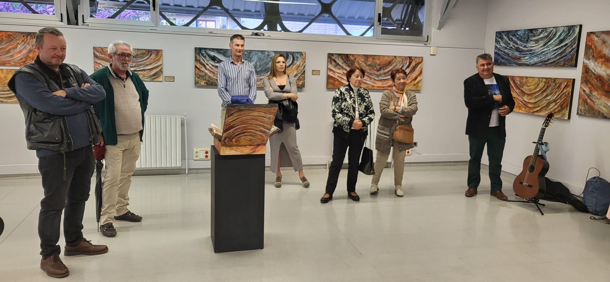 Inauguración de la exposición de Nacho Gili