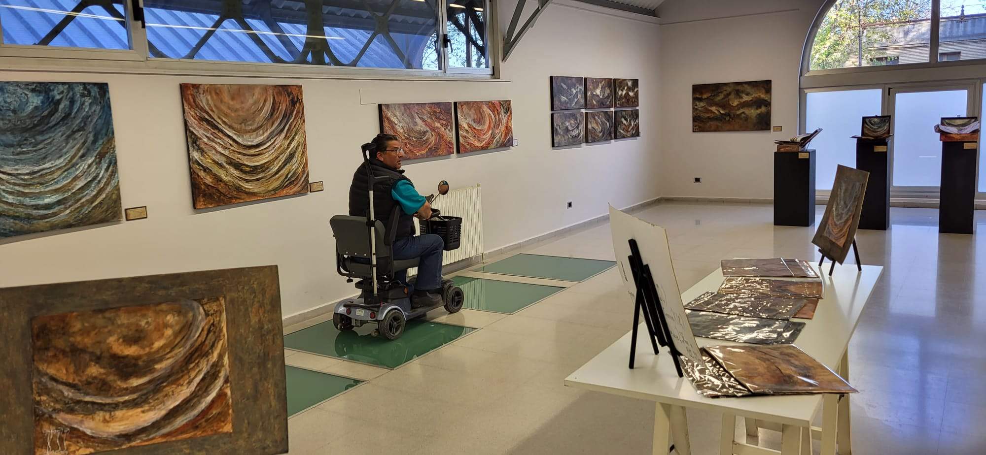 Inauguración de la exposición de Nacho Gili