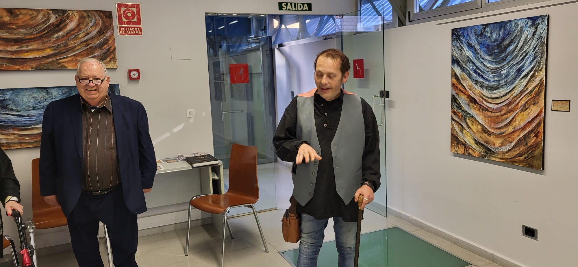 Inauguración de la exposición de Nacho Gili