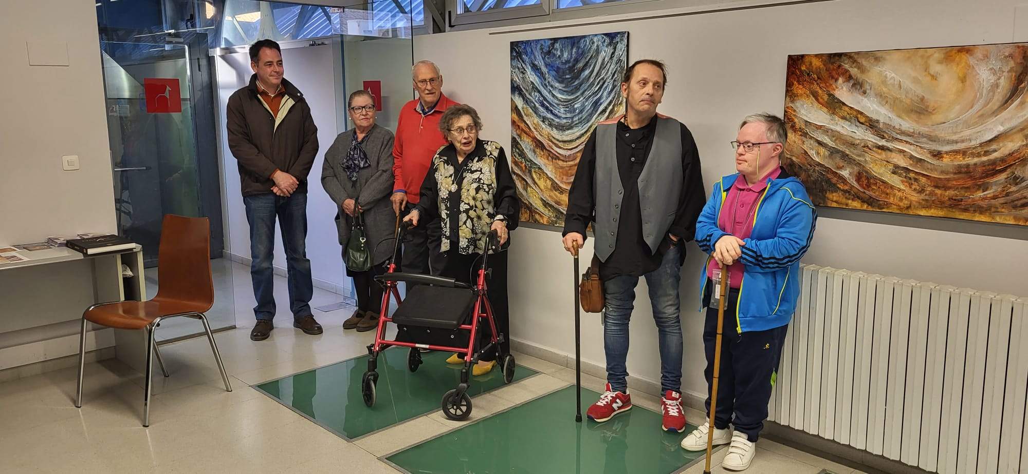 Inauguración de la exposición de Nacho Gili