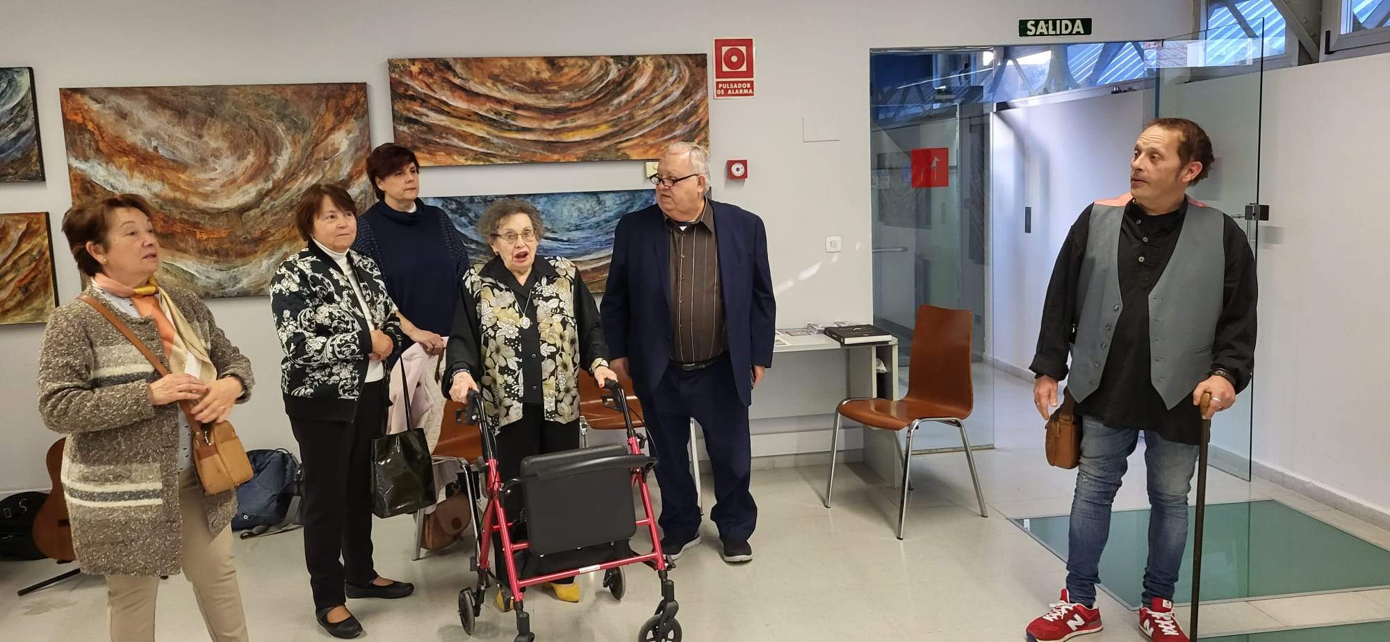 Inauguración de la exposición de Nacho Gili