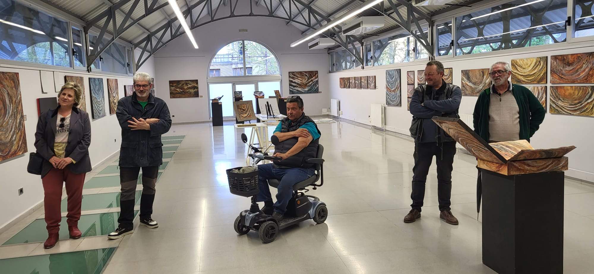 Inauguración de la exposición de Nacho Gili