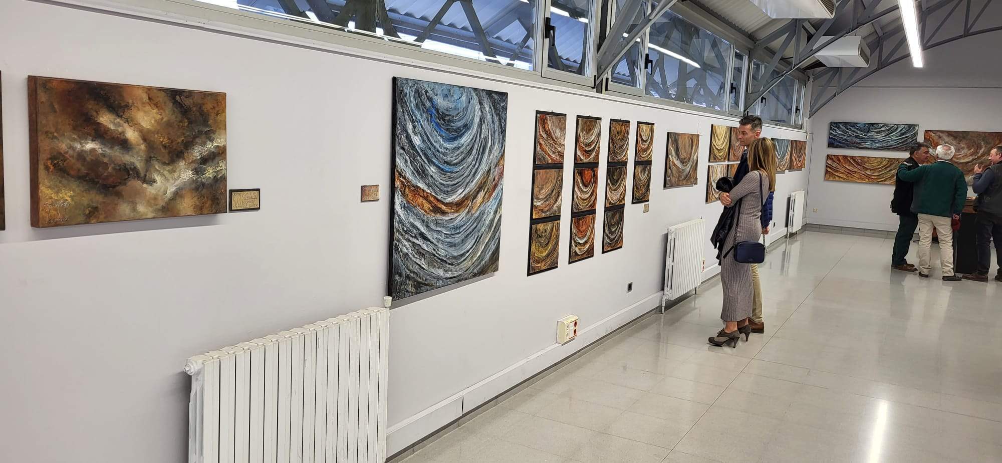 Inauguración de la exposición de Nacho Gili