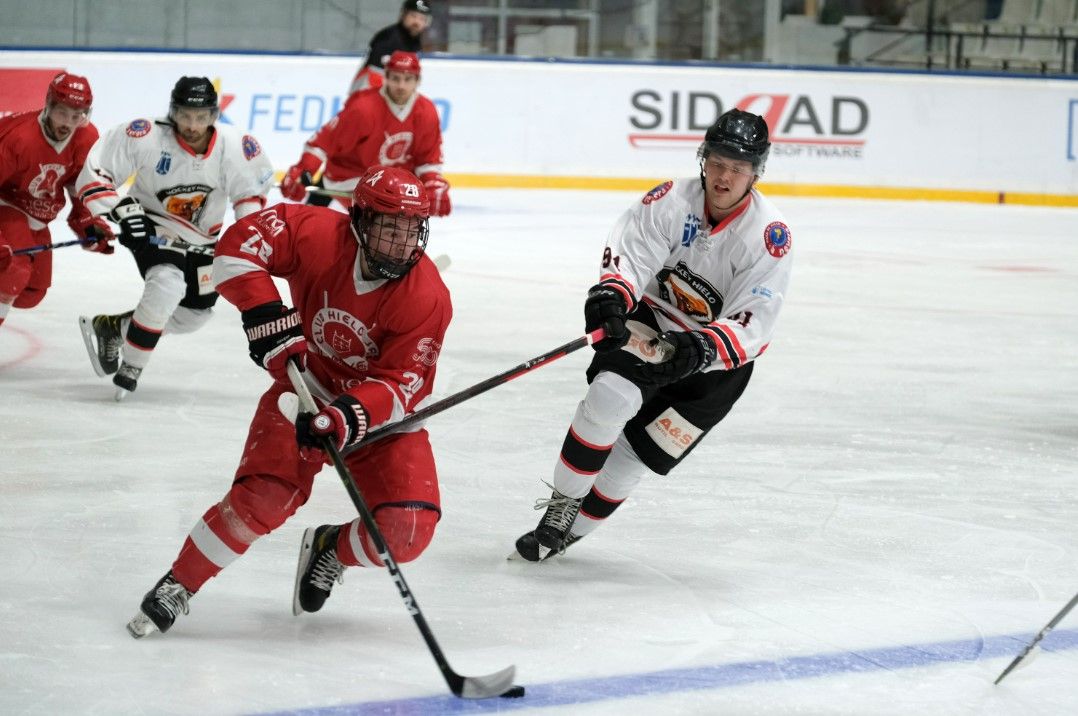 Partido del Hockey Hielo Jaca y Majadahonda. Foto: RFEDH/Rubén Lago