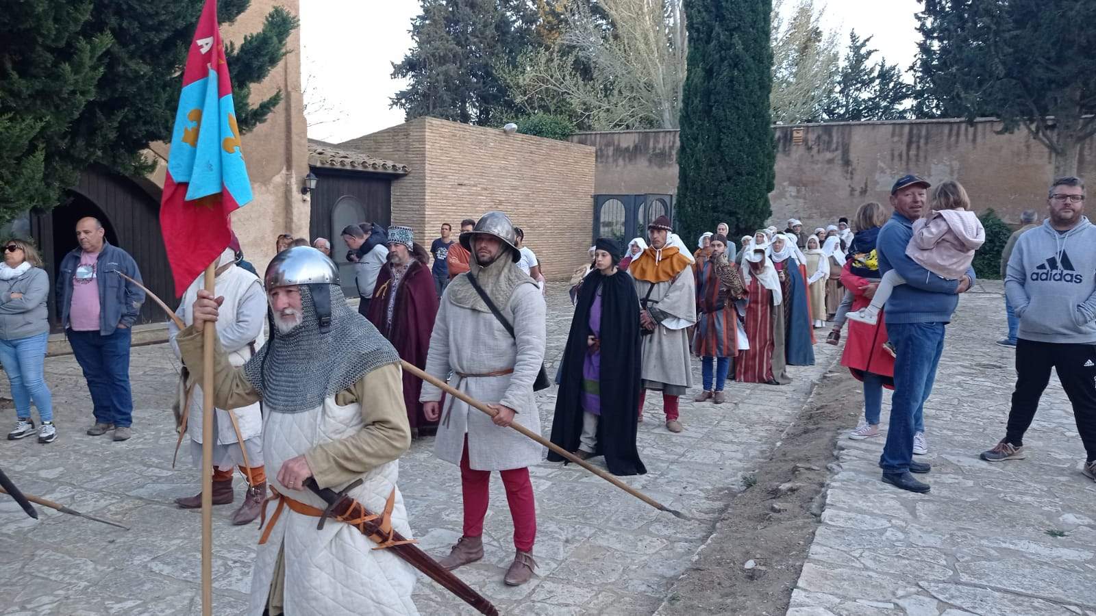 Reconstrucción histórica de las exequias de Pedro II de Aragón en Sijena