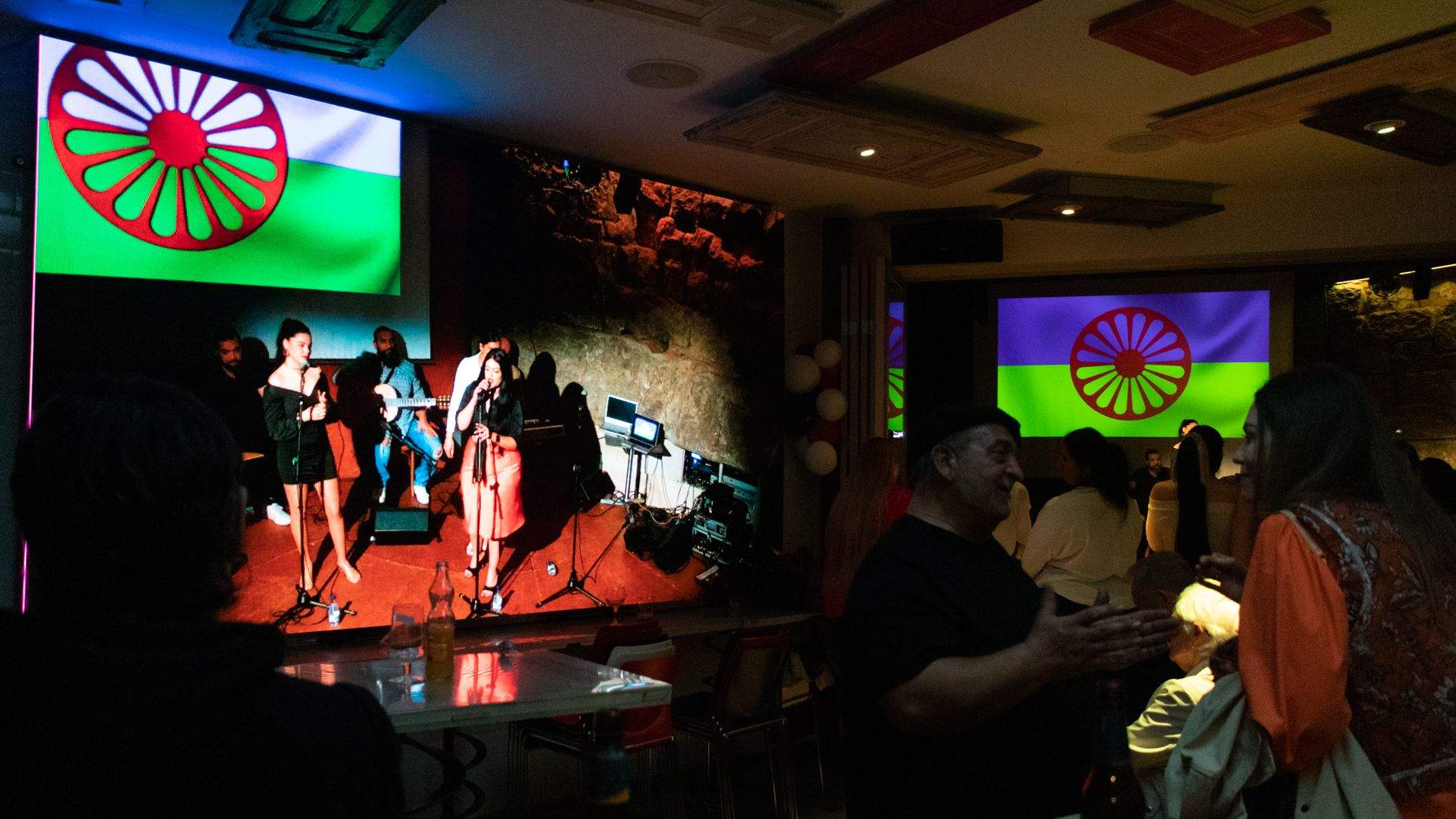 Fiesta del Día del Pueblo Gitano en Bendita Ruina. Foto Estela Alcay