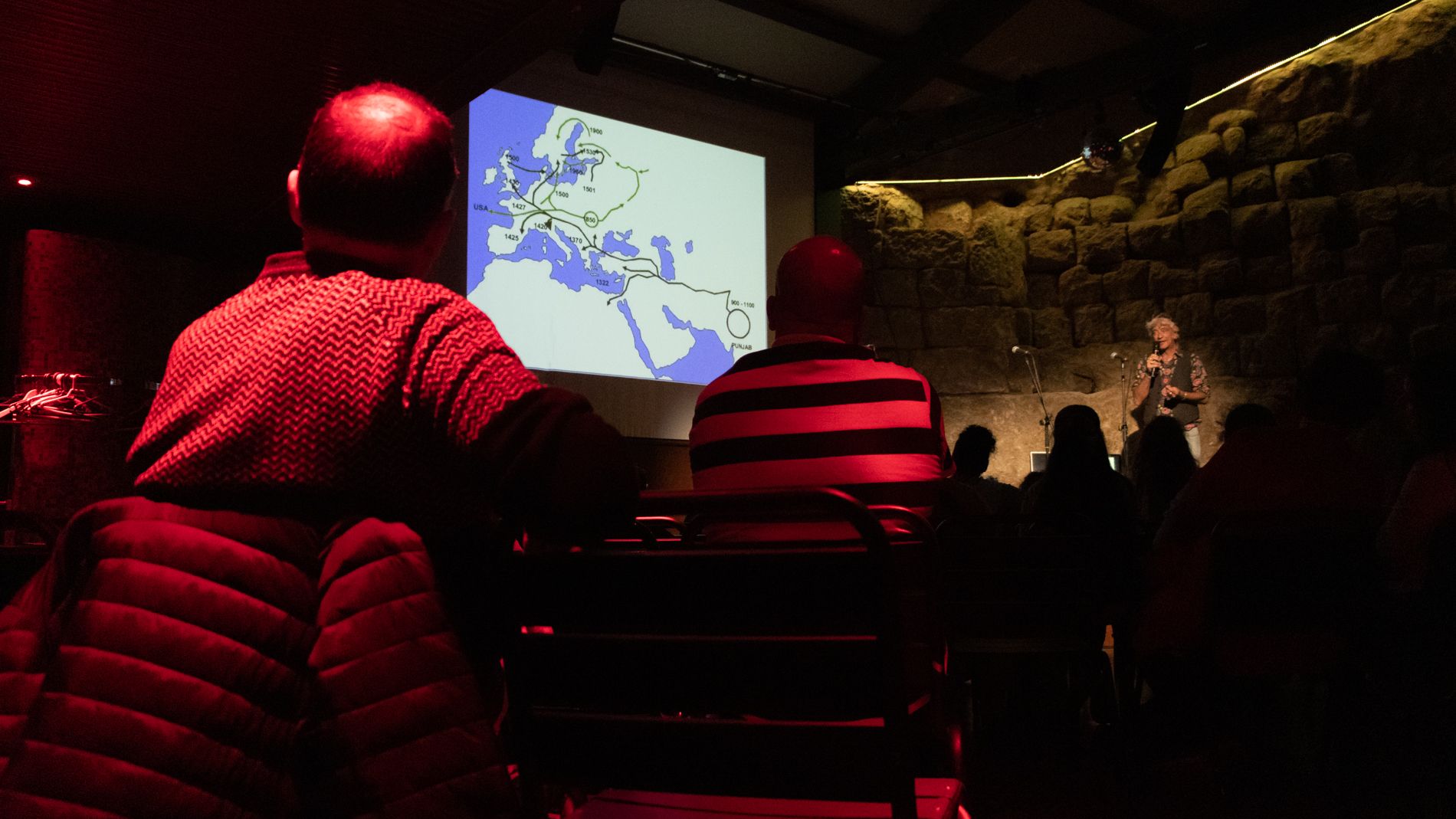Fiesta del Día del Pueblo Gitano en Bendita Ruina. Foto Estela Alcay