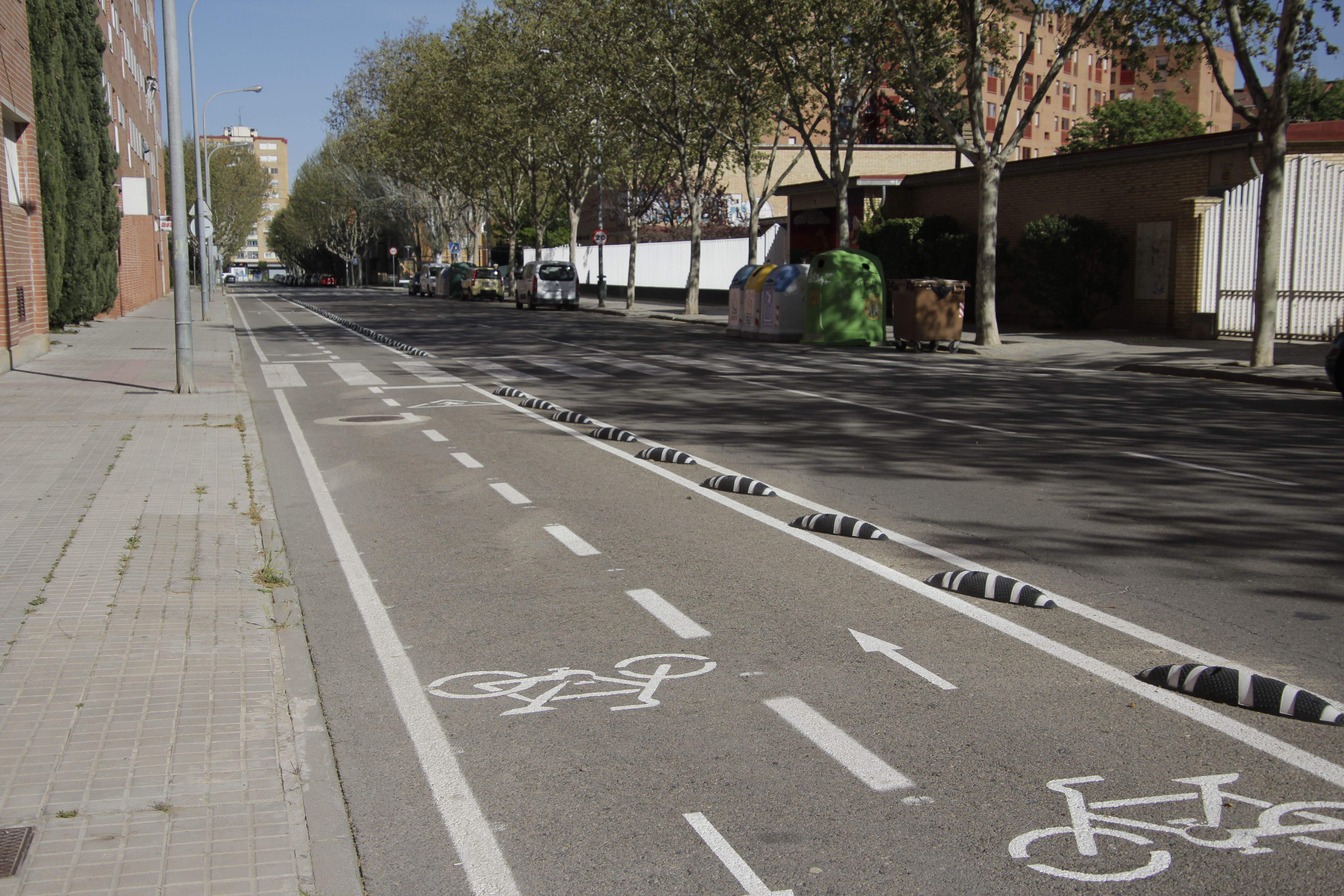 Primera conclusión: ha afectado a muchos aparcamientos. Foto Amagoia La Cruz