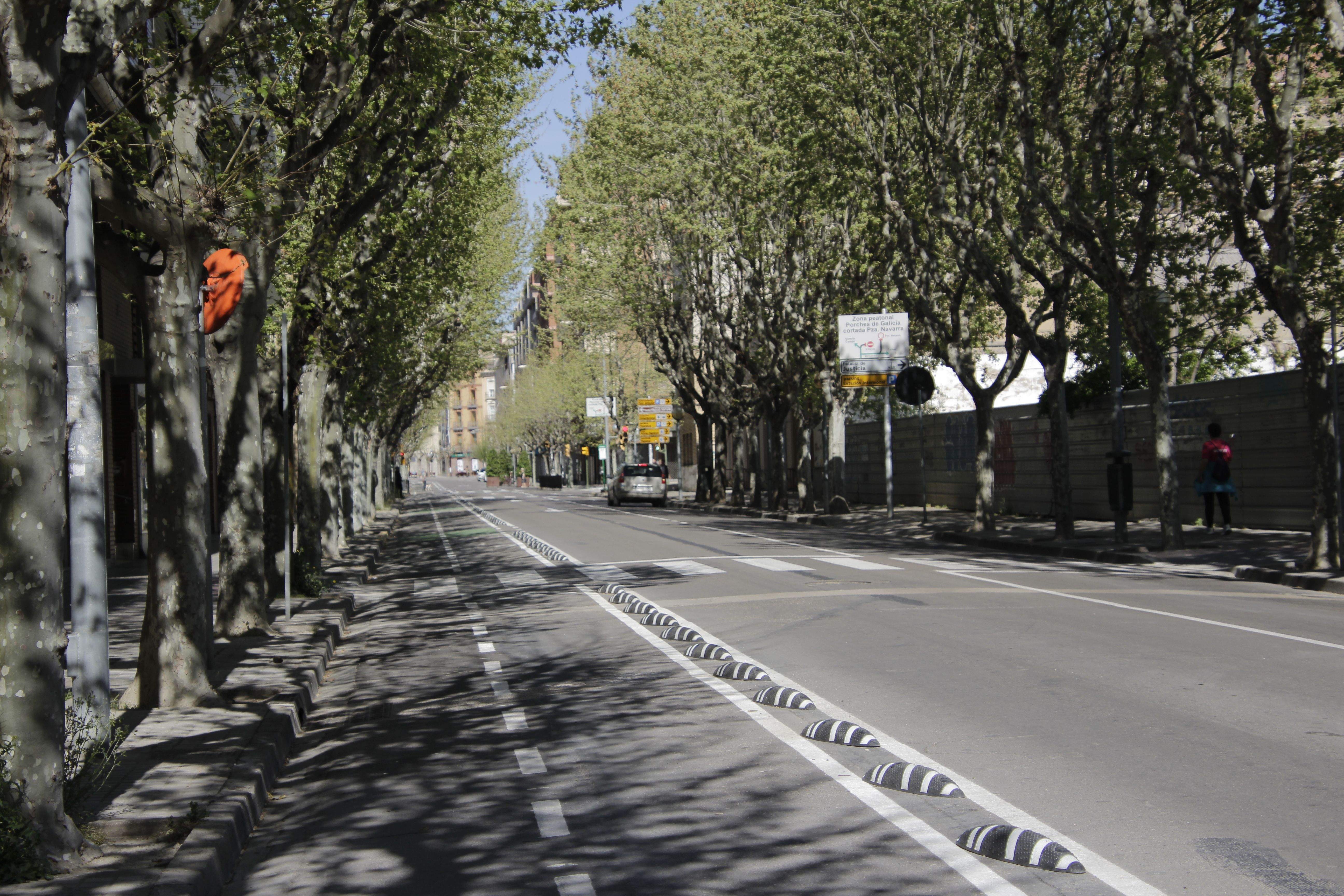 Sin aparcamiento. Foto Amagoia La Cruz