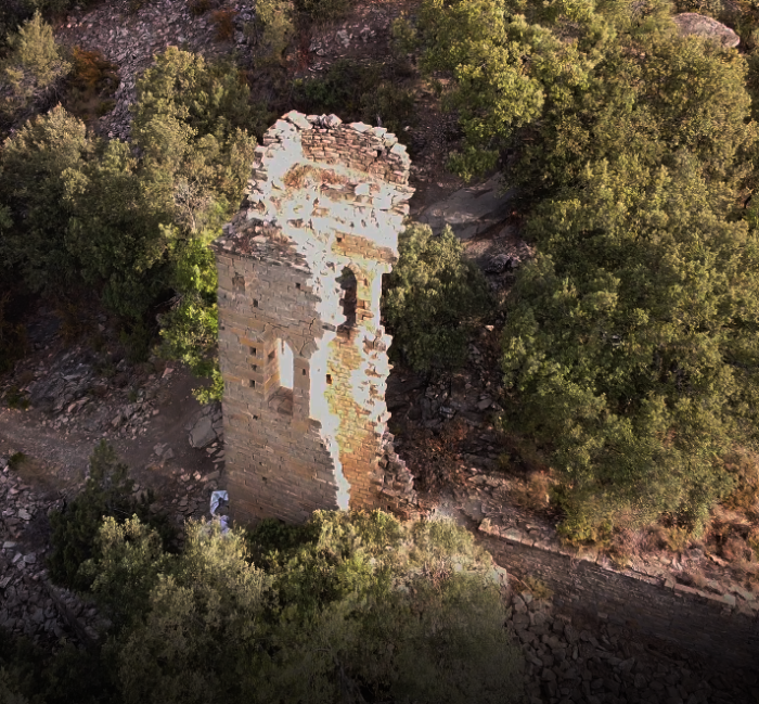 Torre de Cotón en Aínsa