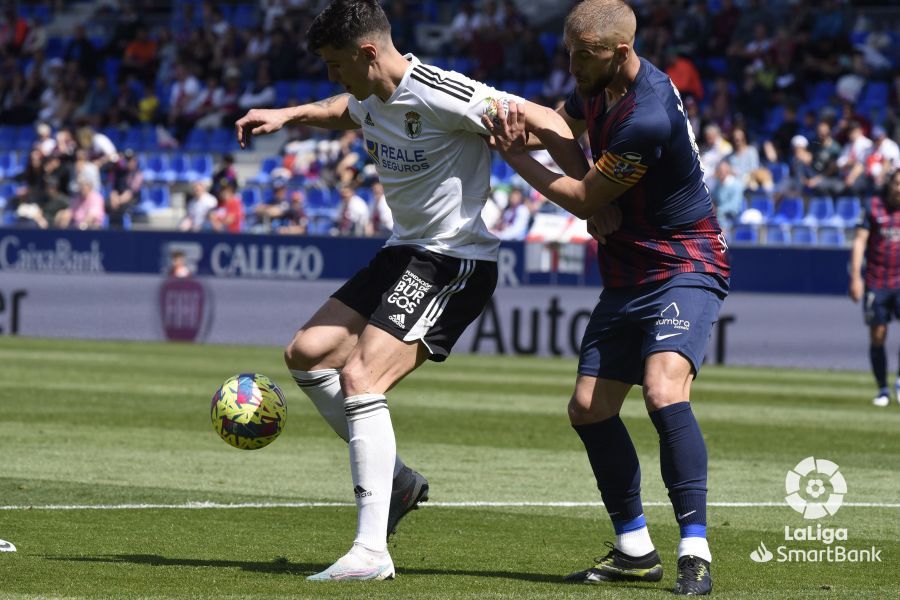 Pulido con Valcarce. Foto LaLiga