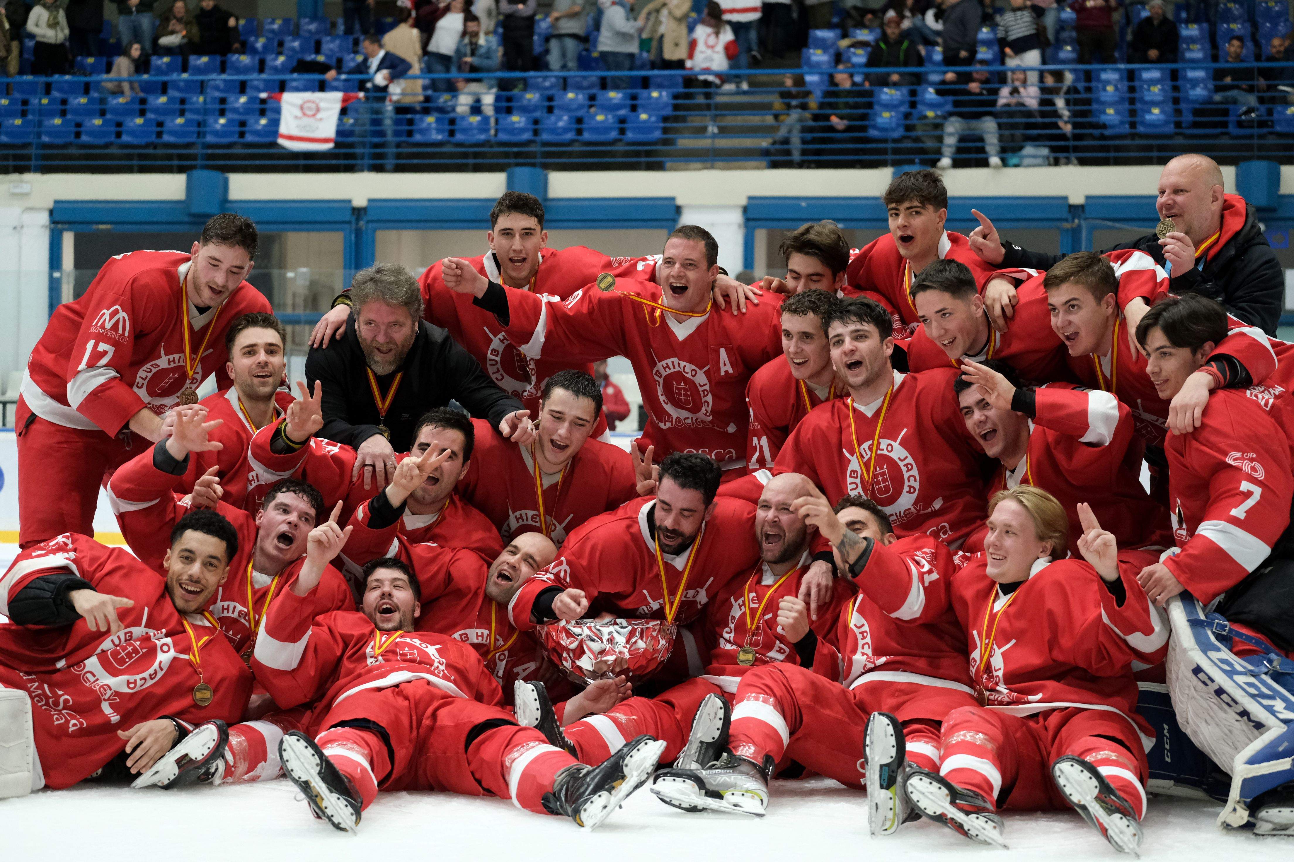 Copa del Rey para el Club Hielo Jaca. Foto RFEDH-Rubén Lago