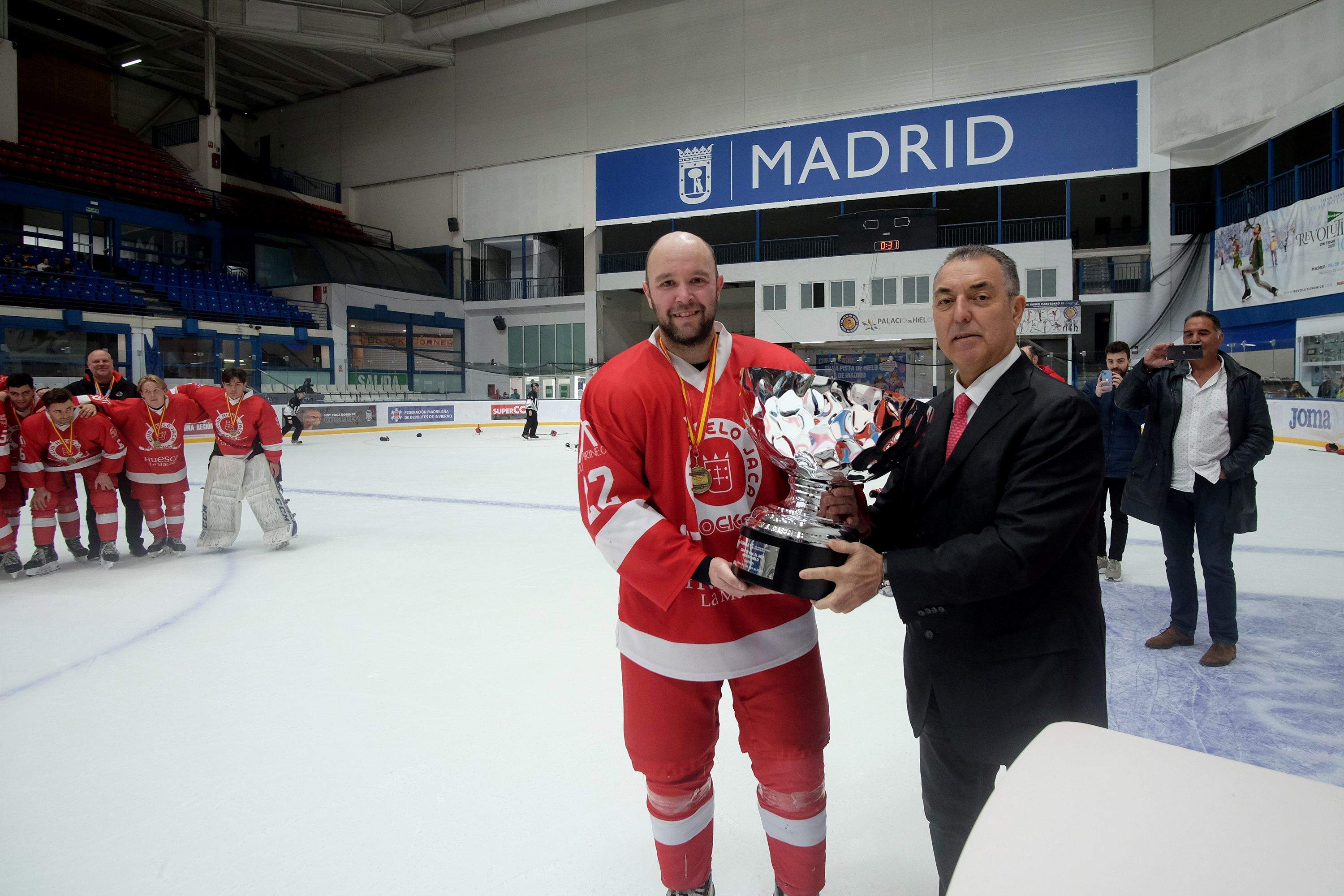 Copa del Rey para el Club Hielo Jaca. Foto RFEDH-Rubén Lago