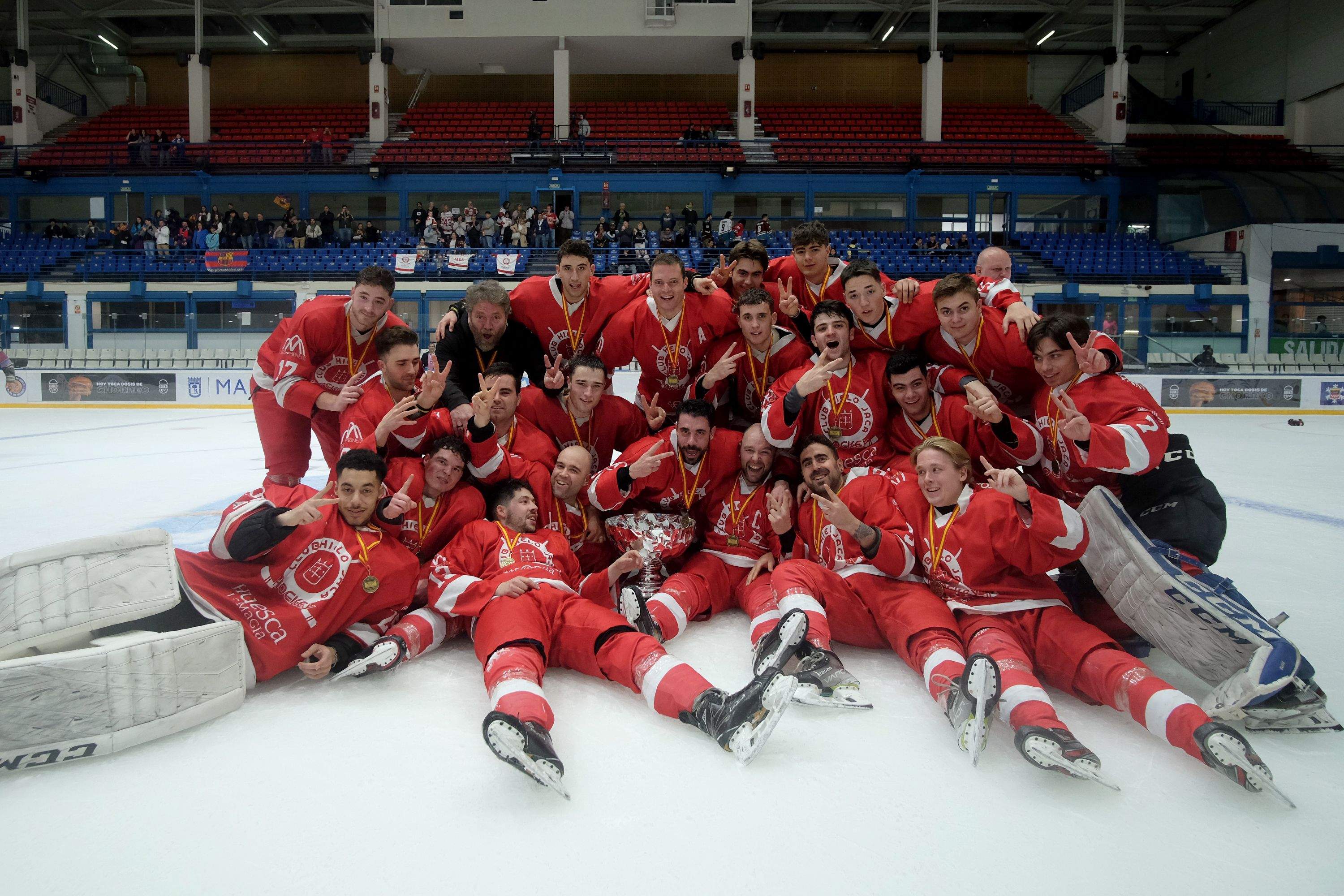 Copa del Rey para el Club Hielo Jaca. Foto RFEDH-Rubén Lago