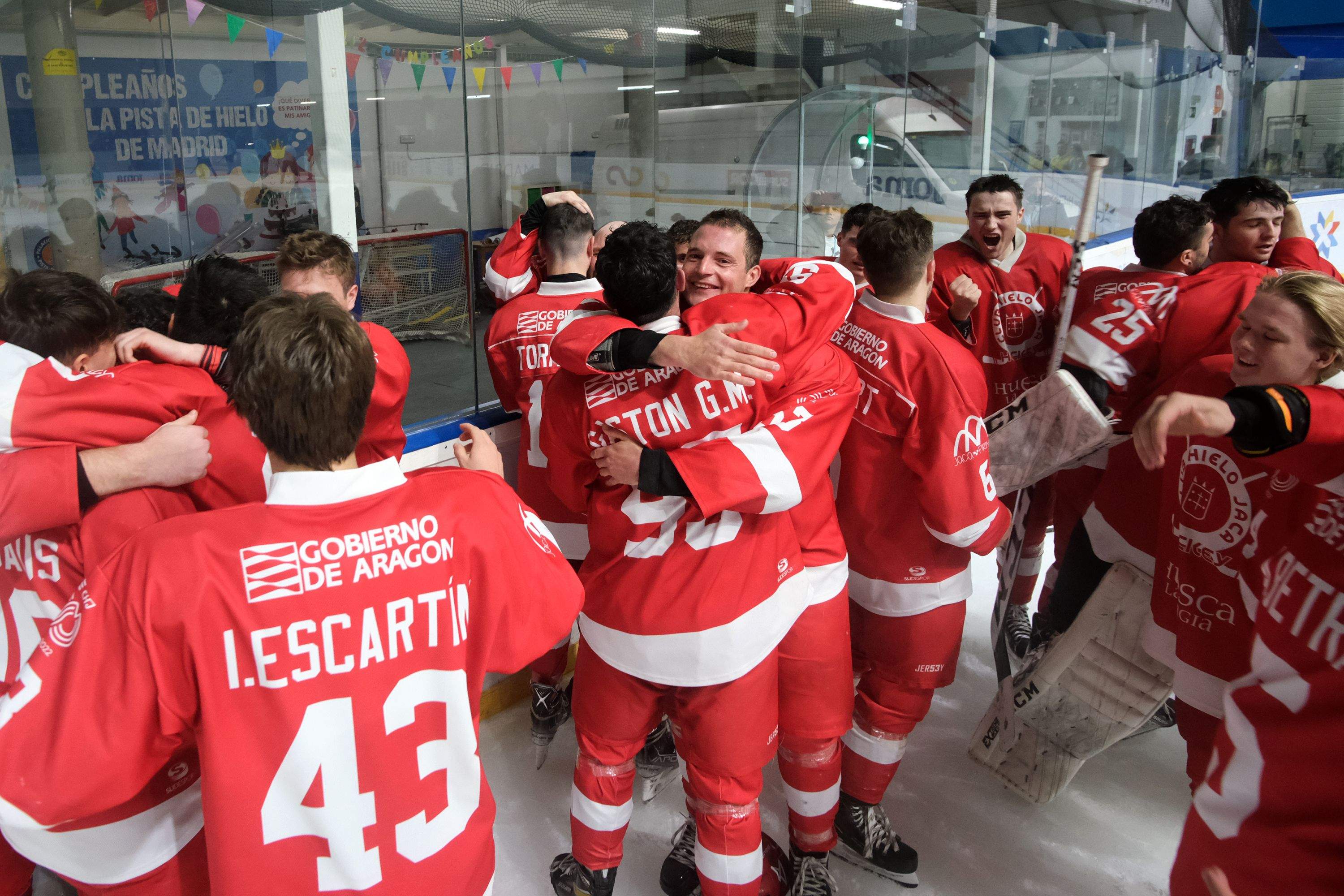 Copa del Rey para el Club Hielo Jaca. Foto RFEDH-Rubén Lago