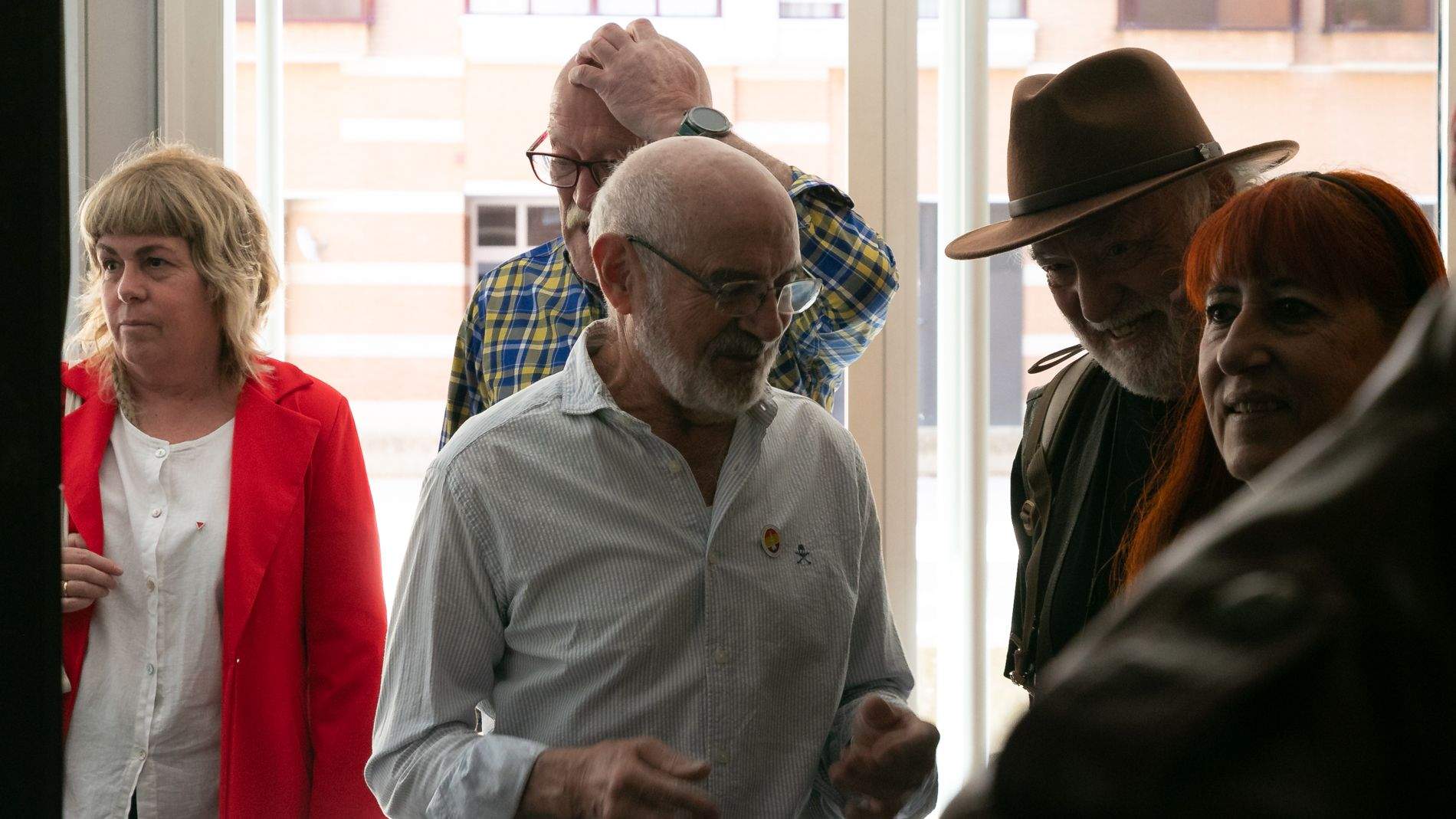 Exposición de Fernando Otín, Composiciones que invitan a pensar. Foto Estela Alcay 