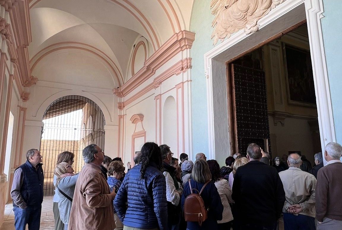 Visitas a la Cartuja de las Fuentes durante el puente de Semana Santa. FOTO: Marta Farré