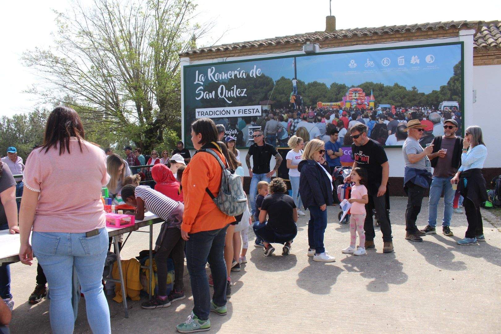 Binéfar celebra la romería a San Quílez 2023. Foto Ayuntamiento de Binéfar