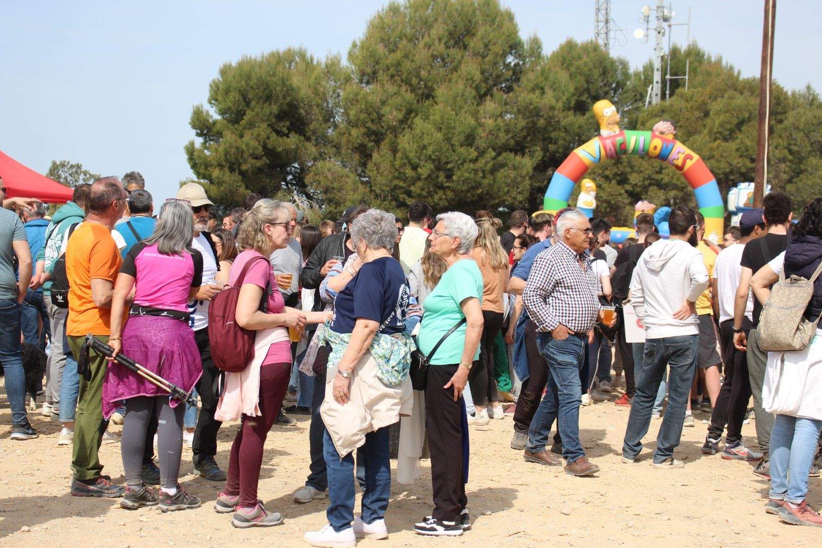 Binéfar celebra la romería a San Quílez 2023. Foto Ayuntamiento de Binéfar