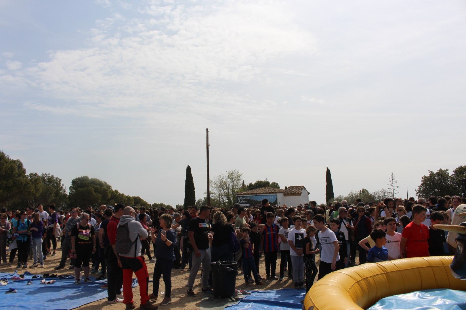 Binéfar celebra la romería a San Quílez 2023. Foto Ayuntamiento de Binéfar
