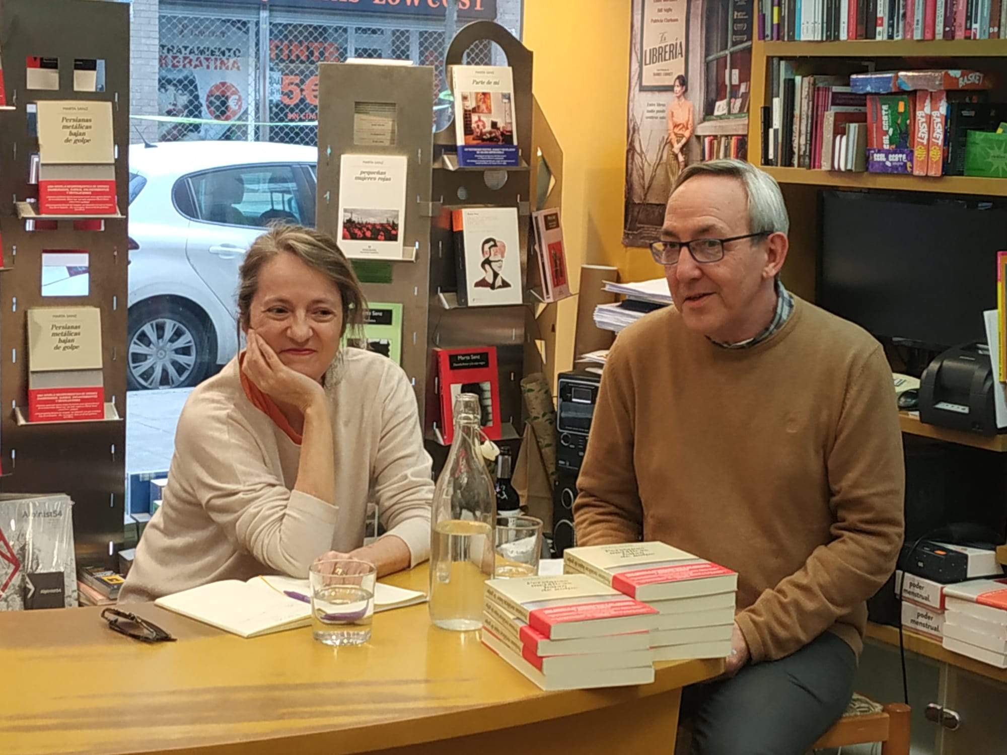 Marta Sanz y José María Aniés