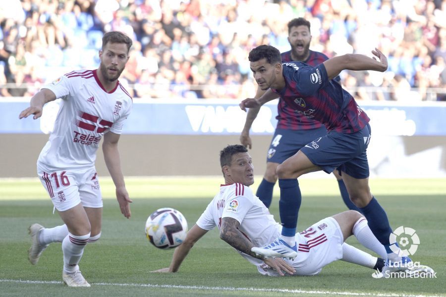 Partido Huesca Cartagena. Foto La Liga 