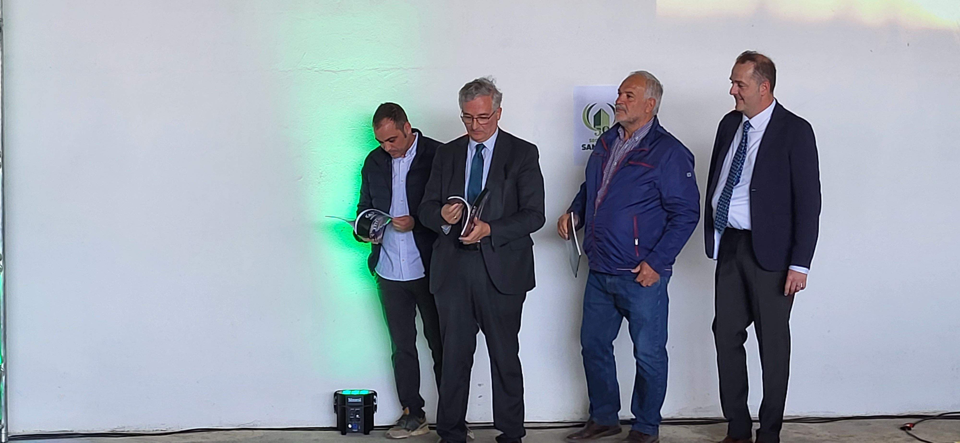 Cincuentenario de la SAT de Grañén. Fotos Javier García Antón