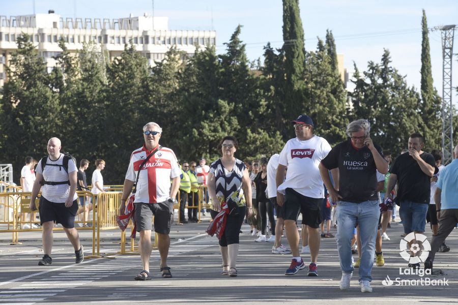 Partido Huesca Cartagena. Foto La Liga 