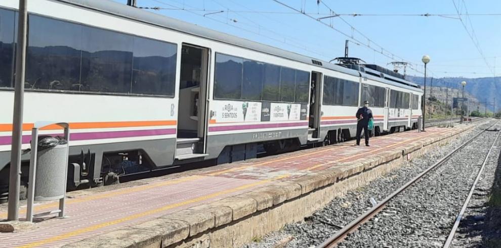 Aragón y Cataluña solicitan al ministerio que asuma los servicios de tren entre Zaragoza, Monzón y Lérida.